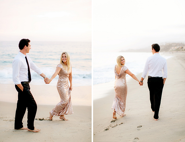 Glam Engagement Session