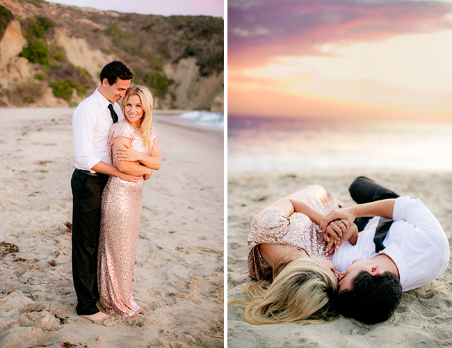 Glam Engagement Session