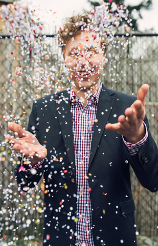 Ice Cream Parlor Engagement Photos