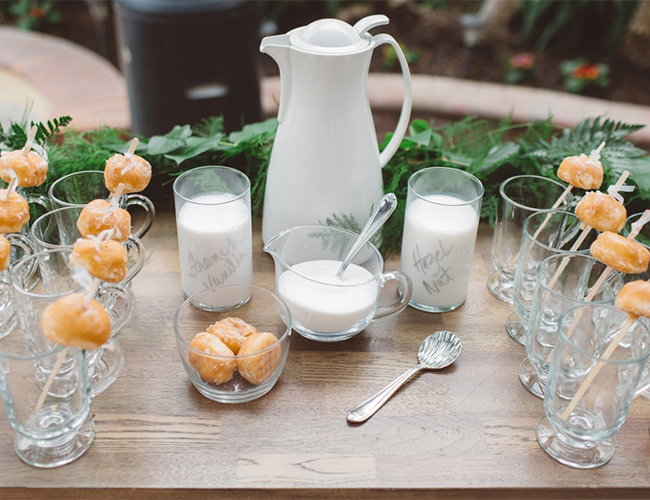 Ombre Orange Brunch Bridal Shower