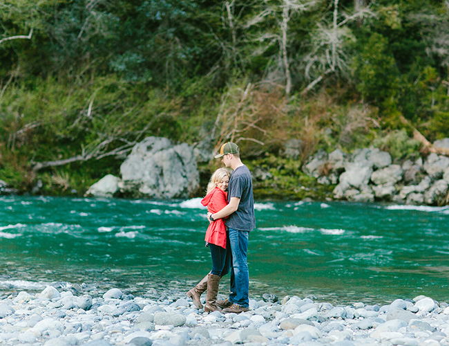 Redwood Forest Engagement Pictures