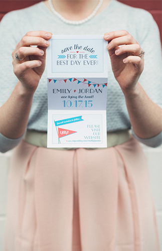 Ice Cream Parlor Engagement Photos