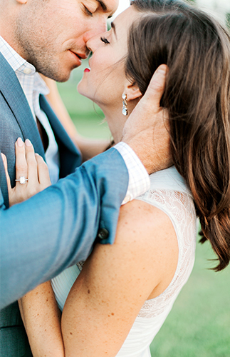 Pastel Vineyard Engagement