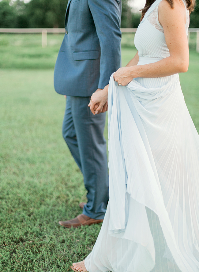Pastel Vineyard Engagement