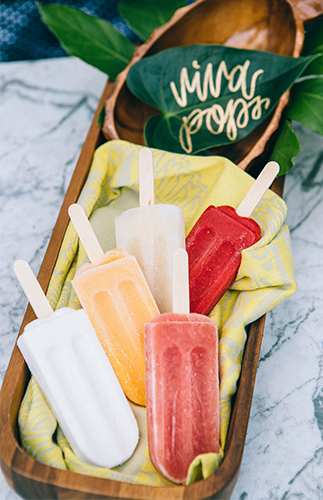 Tropical Day After Wedding Brunch