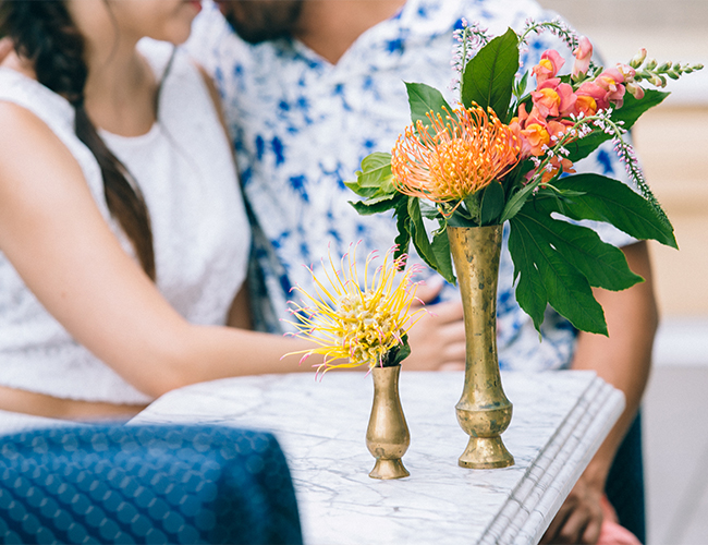 Tropical Day After Wedding Brunch