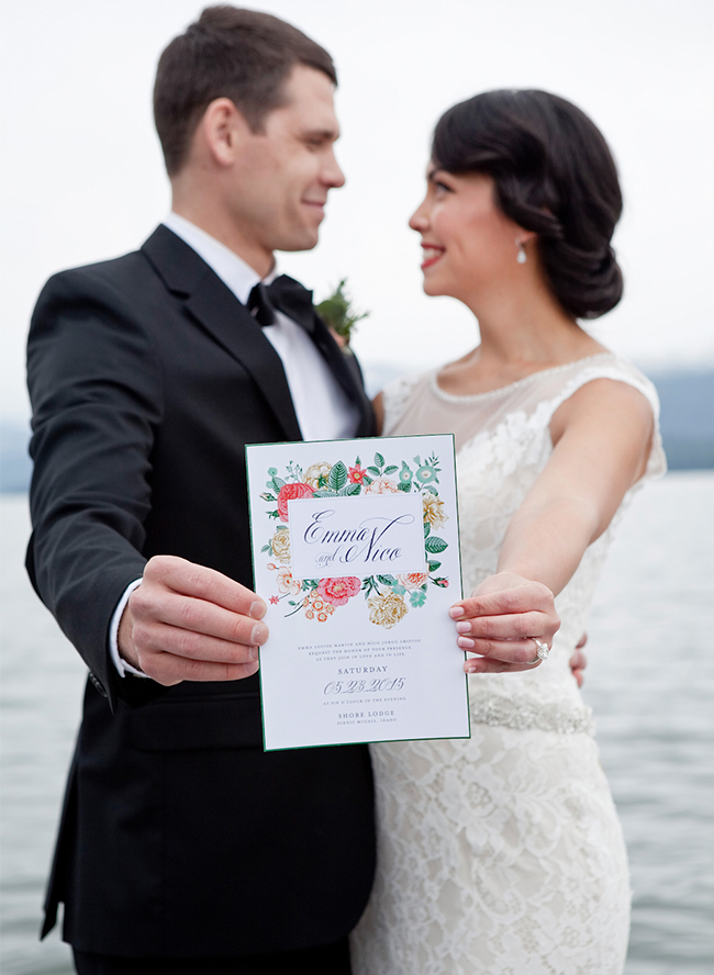 Romantic Lakeside Wedding