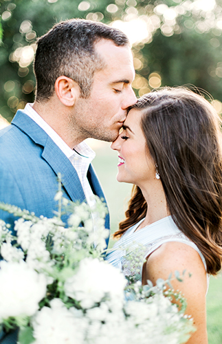 Pastel Vineyard Engagement