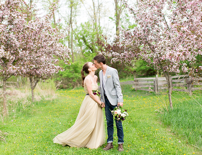 Cream & Burgundy Wedding - Inspired By This