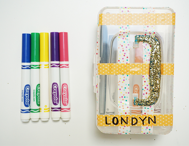 DIY School Supply Boxes