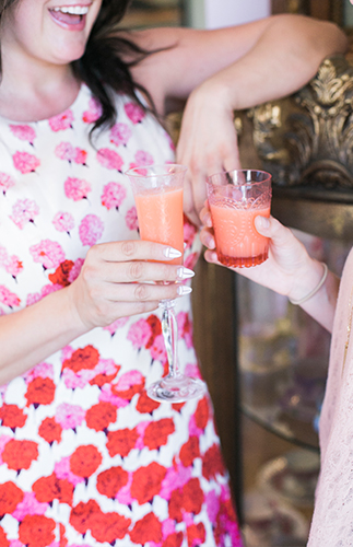 Blush Steel Magnolias Bridal Shower - Inspired by This