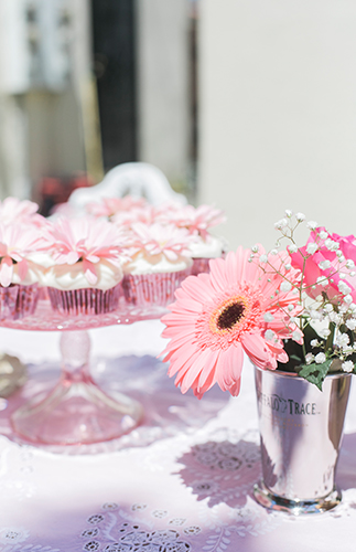 Blush Steel Magnolias Bridal Shower - Inspired by This