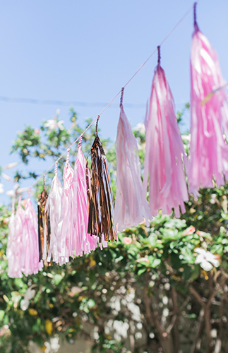 Blush Steel Magnolias Bridal Shower - Inspired by This