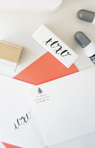 DIY Holiday Stamps - Inspired by This