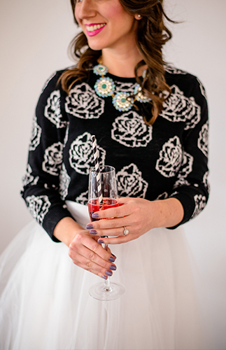 Will You Be My Bridesmaid Christmas Party Inspired by This