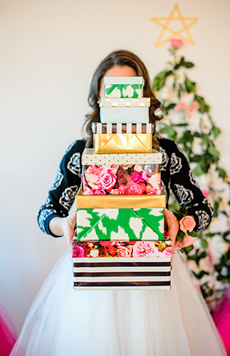 Will You Be My Bridesmaid Christmas Party Inspired by This