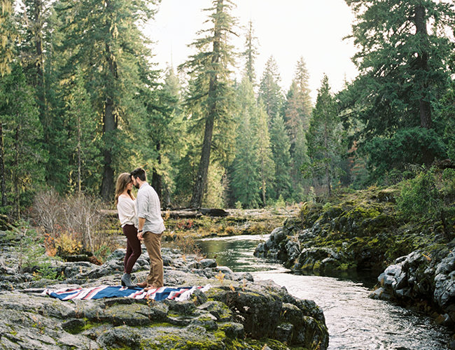 Oregon Engagement Session - Inspired by This