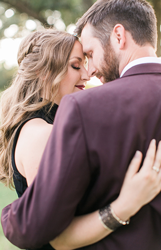 Pink & Plum Engagement Session - Inspired by This