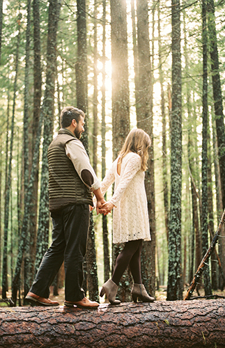 Oregon Engagement Session - Inspired by This