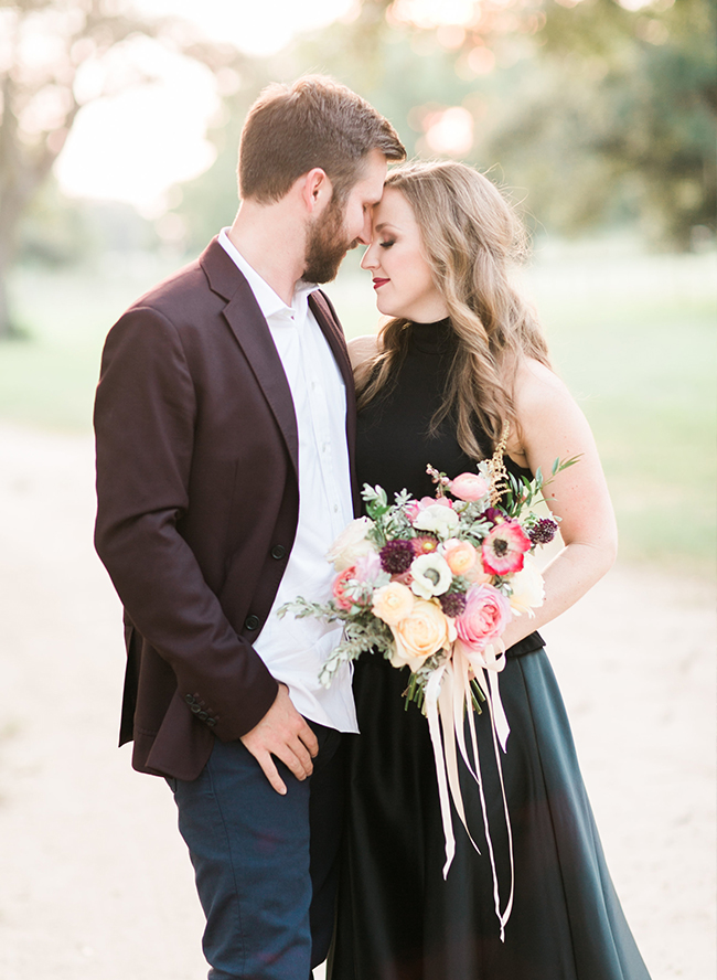 Pink & Plum Engagement Session - Inspired by This