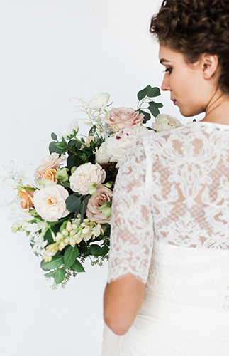 Modern White Wedding Inspiration - Inspired by This