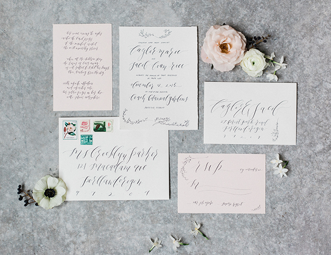 Modern White Wedding Inspiration - Inspired by This