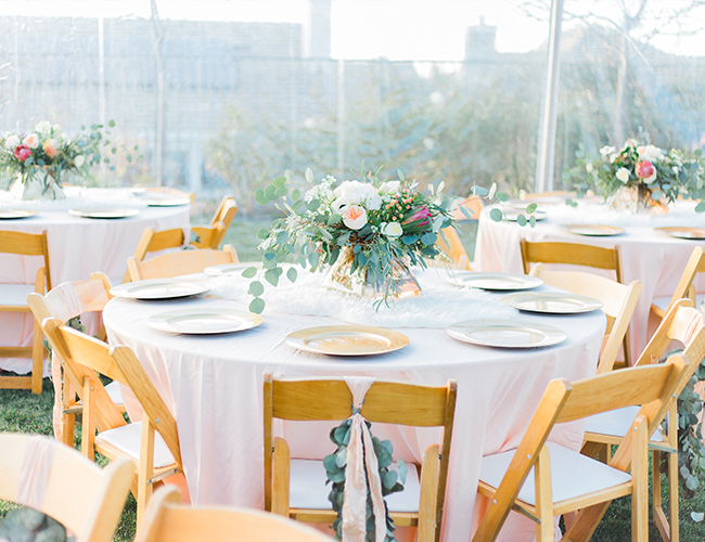 Blush & Gold Summer Wedding - Inspired by This