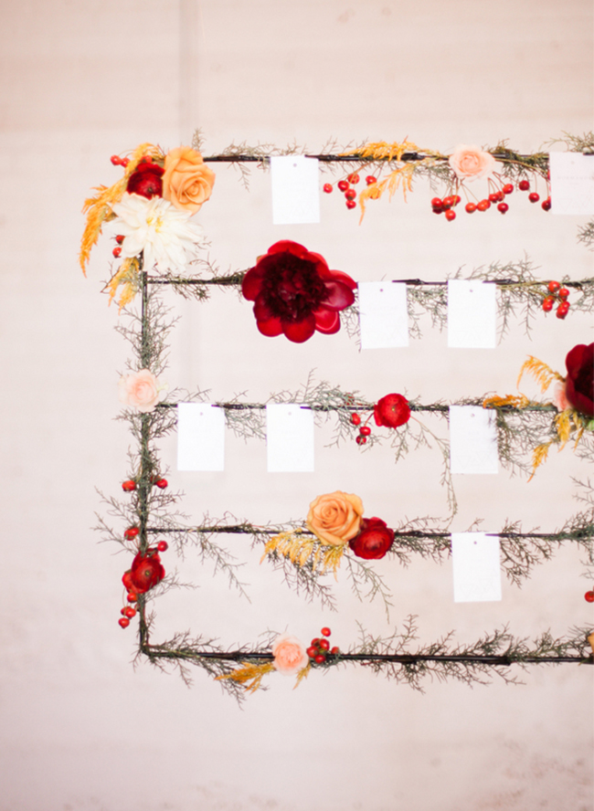 Urban Red Wedding Inspiration - Inspired by This