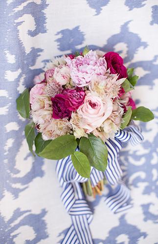 Navy and Pink Inspiration Shoot Elopement - Inspired by This