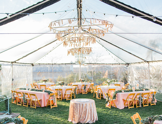 Blush & Gold Summer Wedding - Inspired by This