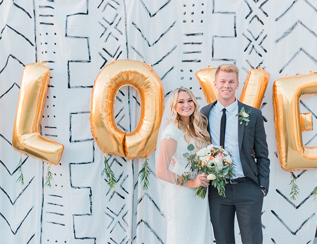 Blush & Gold Summer Wedding - Inspired by This