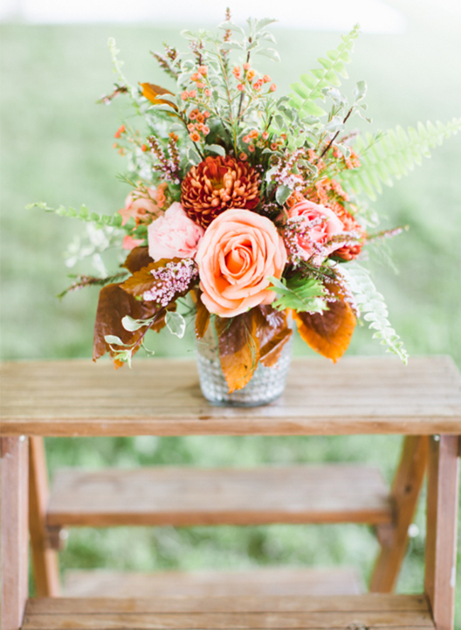 Coral & Green Countryside Wedding - Inspired by This