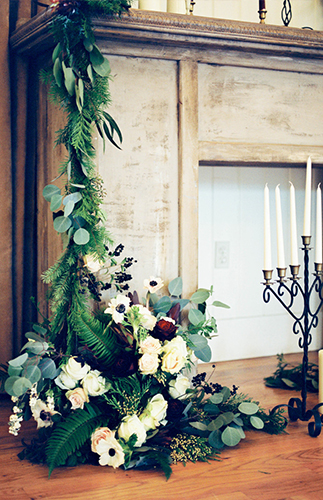 Romantic Gold Winter Wedding - Inspired by This