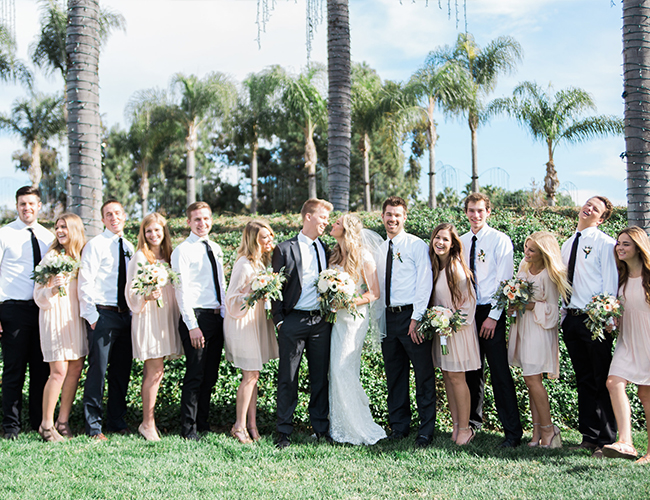 Blush & Gold Summer Wedding - Inspired by This