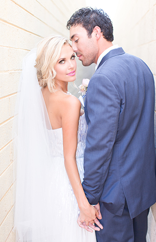 Navy and Pink Inspiration Shoot Elopement - Inspired by This