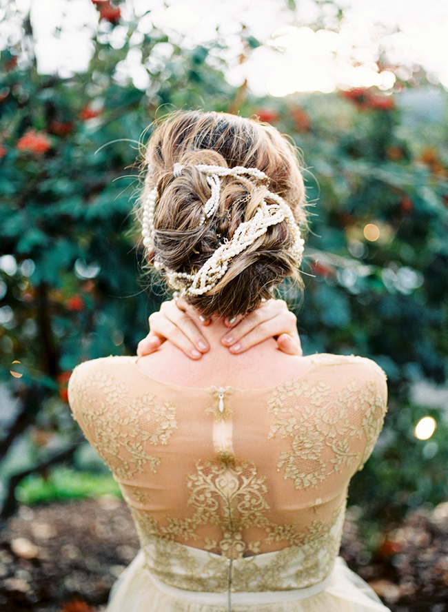 Romantic Gold Winter Wedding - Inspired by This