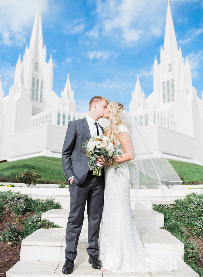 Blush & Gold Summer Wedding - Inspired by This