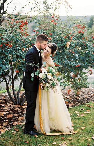 Romantic Gold Winter Wedding - Inspired by This