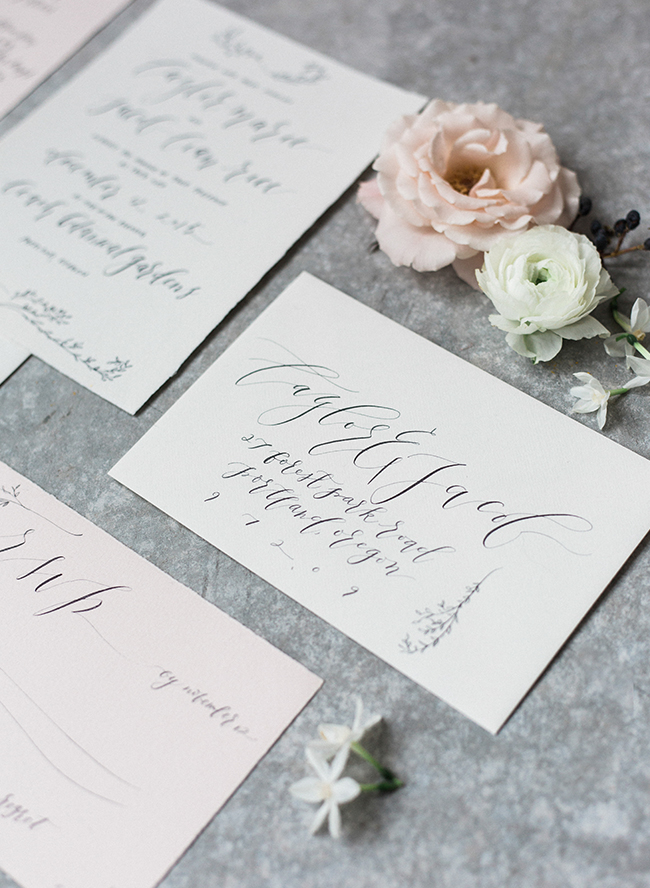 Modern White Wedding Inspiration - Inspired by This