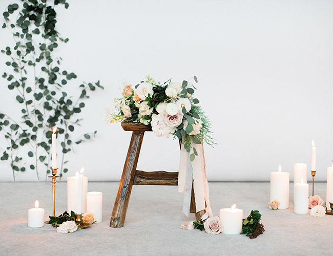 Modern White Wedding Inspiration - Inspired by This
