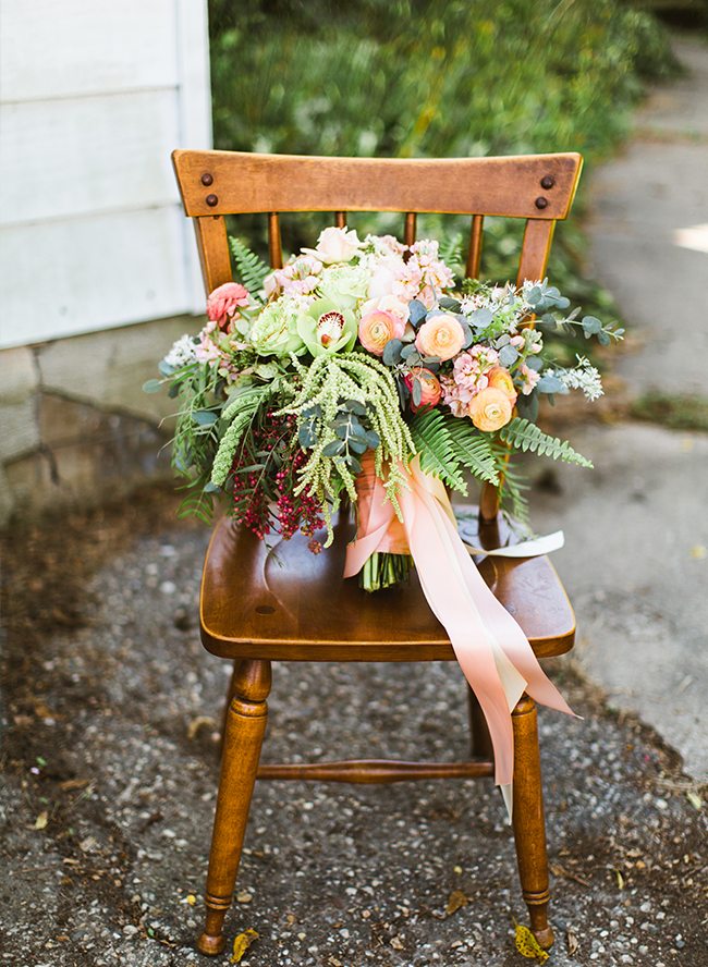 Coral & Green Countryside Wedding - Inspired by This