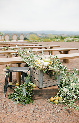 Natural Sonoma Winery Wedding - Inspired by This