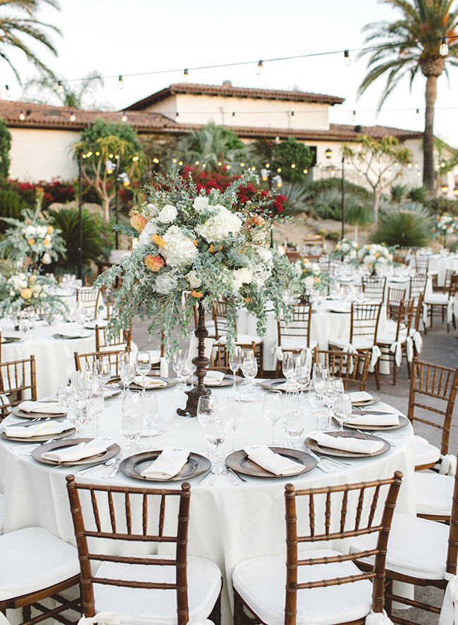 Navy & Orange Hummingbird Nest Ranch Wedding - Inspired by This