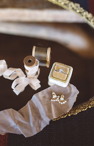 Navy & Orange Hummingbird Nest Ranch Wedding - Inspired by This