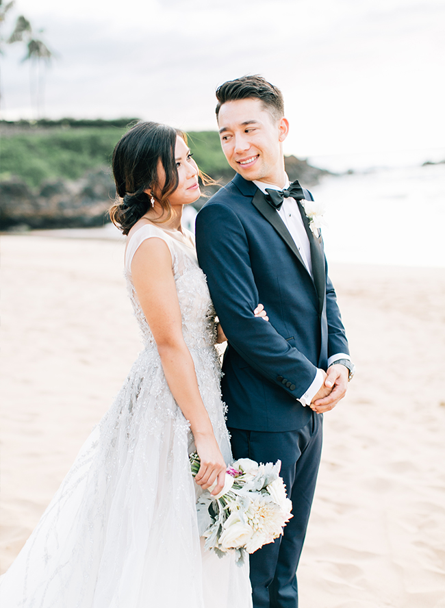 Pastel Four Seasons Maui Wedding - Inspired by This