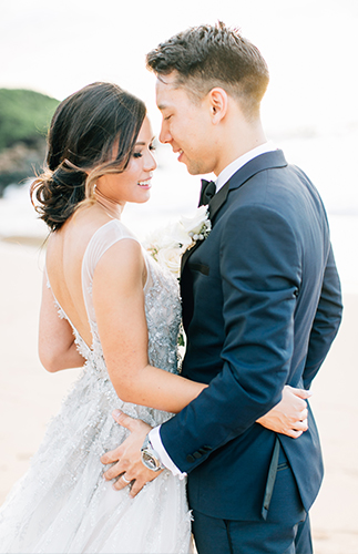 Pastel Four Seasons Maui Wedding - Inspired by This