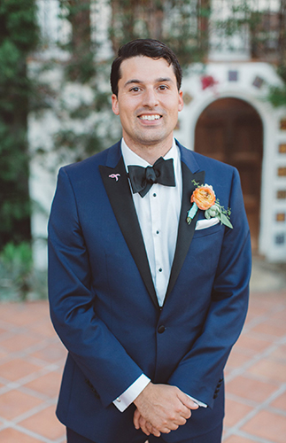 Navy & Orange Hummingbird Nest Ranch Wedding - Inspired by This