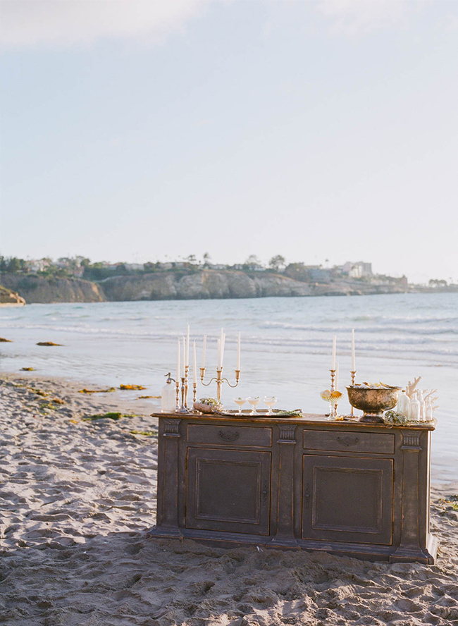 Green & White Seaside Wedding Inspiration - Inspired by This