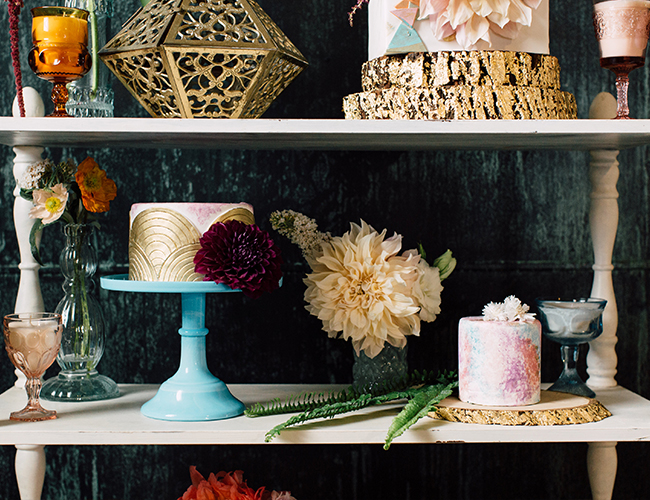 Bright & Playful Mid-Century Wedding Inspiration - Inspired by This