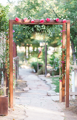 Sparkly Fuchsia Wedding - Inspired by This